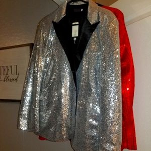 Sequin Tuexdo Jacket Unisex